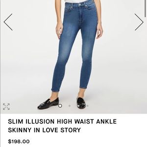 7 for all mankind skinny jean size 25